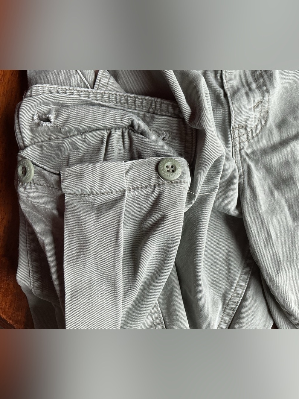 Levi’s SilverTab Cargo Shorts Mens 31 Olive Green Utility Workwear Y2K 16” Waist - Picture 3 of 16